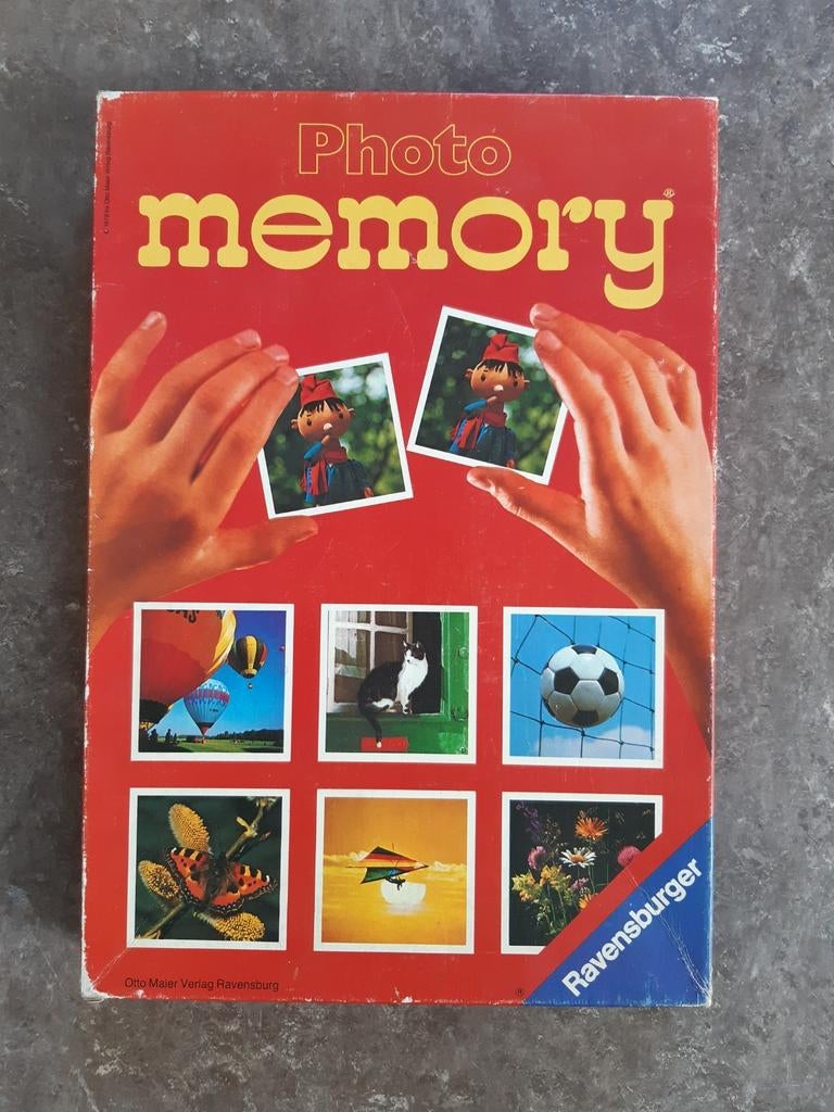 Foto memory spel, Hobby en Vrije tijd, Ophalen of Verzenden, Gebruikt