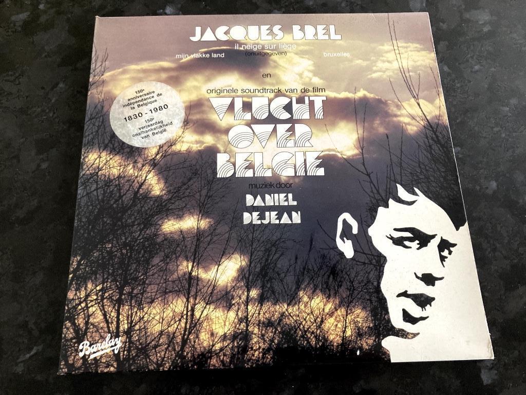 Vinyl Jacques Brel - Il neige sur Liège, Enlèvement ou Envoi, Utilisé, 12 pouces