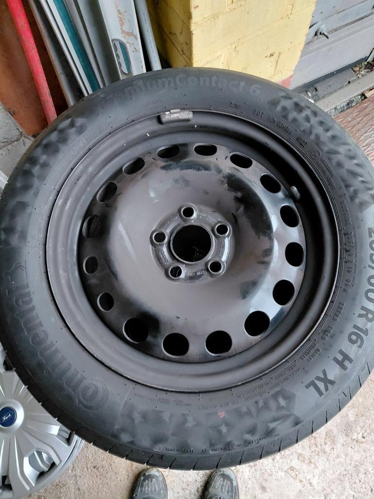 4stale velgen met banden en schelen fort conect, Ophalen