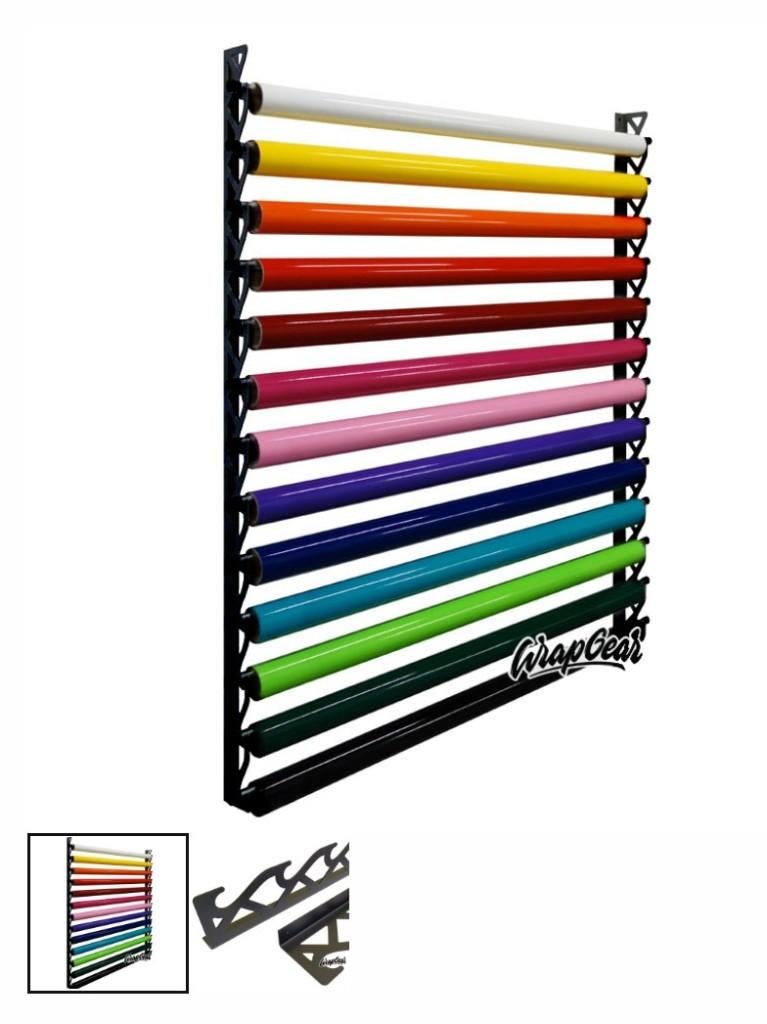 Support pour 13 rouleaux vinyles de 152cm (wrapping), Enlèvement