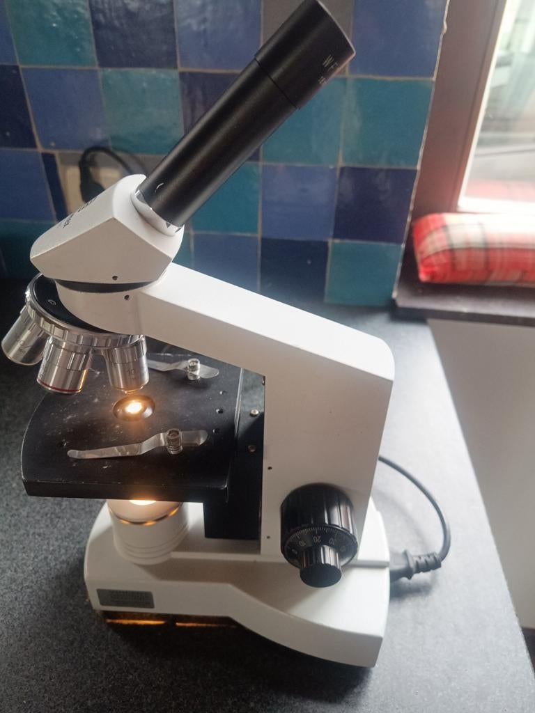 Microscoop euromex, Ophalen