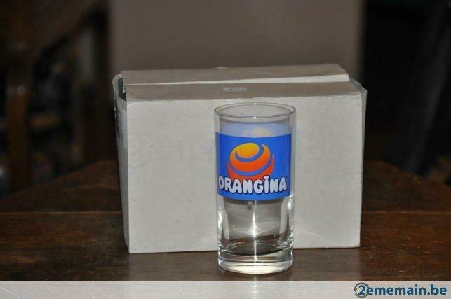 6 verres a orangina neuf, Enlèvement ou Envoi, Neuf, Verre ou Verres