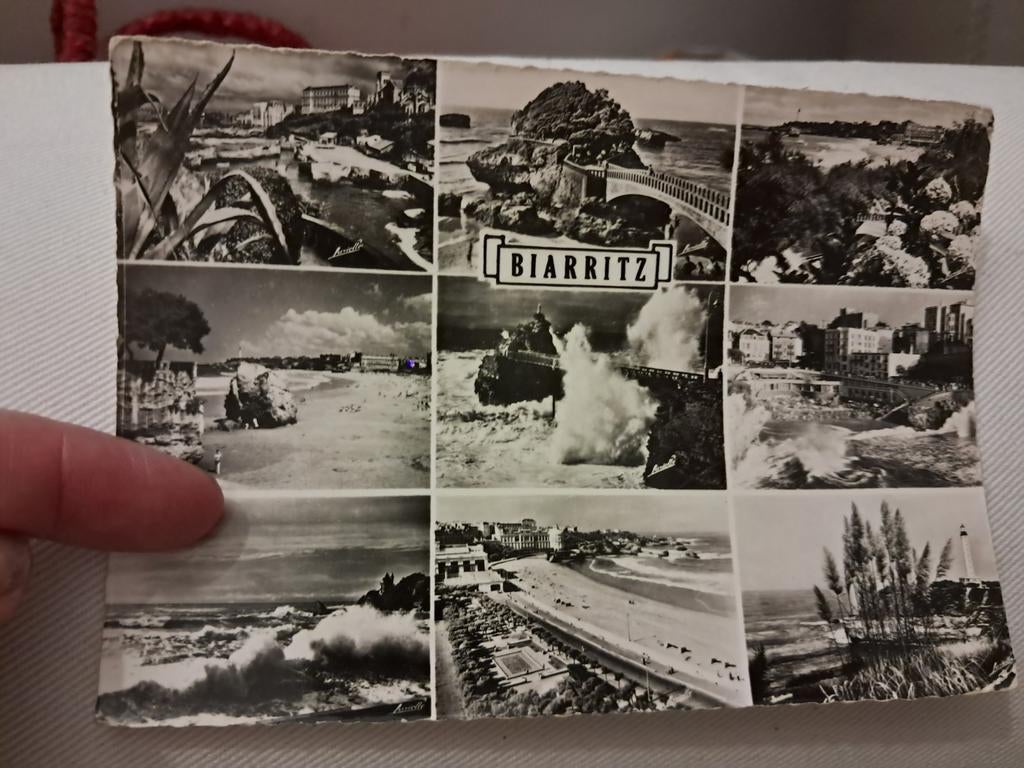 Beschreven pk: Biarritz (Fr.)- algemene bezienswaardigheden, Computers en Software, Ophalen of Verzenden, Zo goed als nieuw