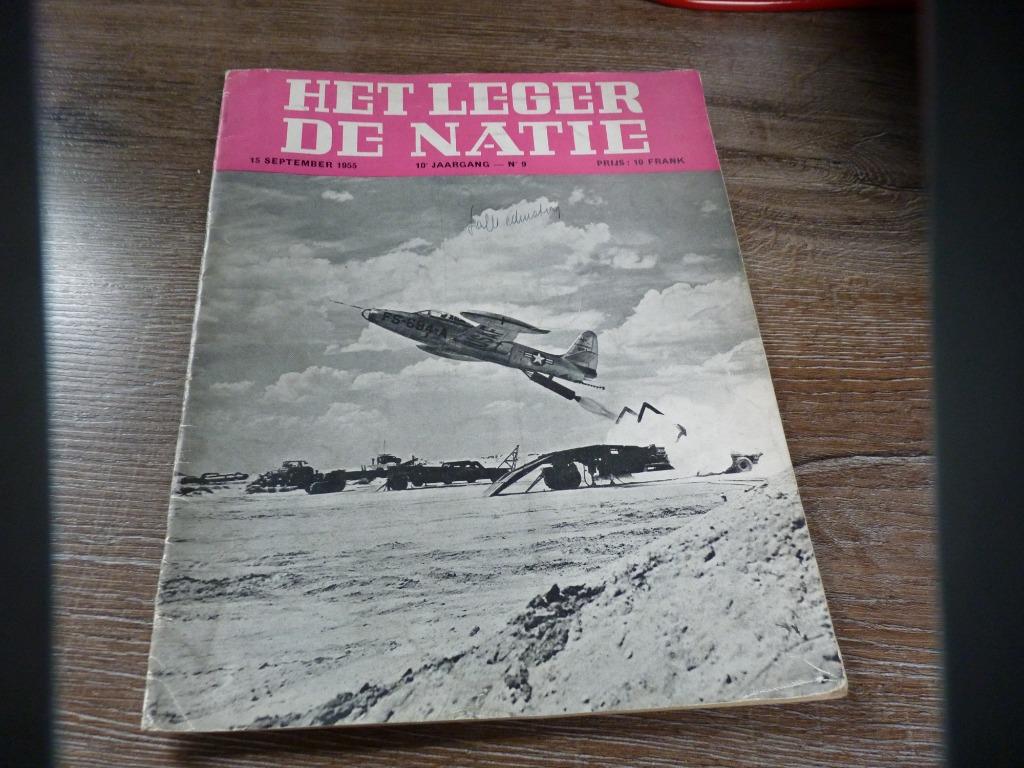 tijdschrift 1955 : het leger der natie, Boeken, Oorlog en Militair, Gelezen, Ophalen of Verzenden, Algemeen, 1945 tot heden