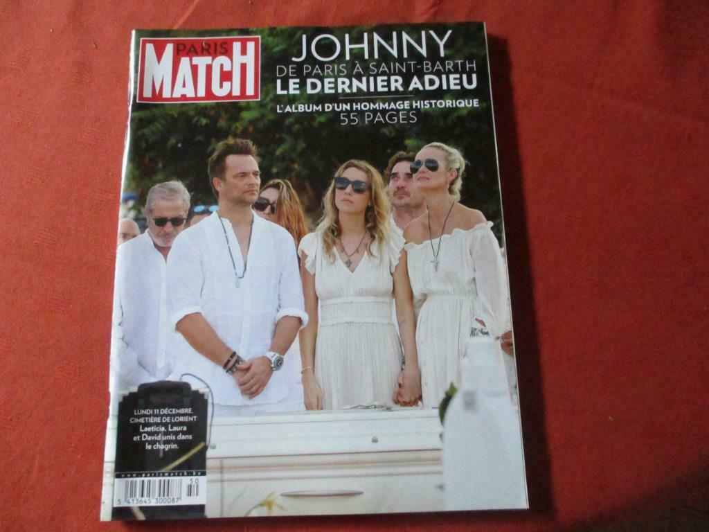 PARIS MATCH.  JOHNNY., Enlèvement ou Envoi, Comme neuf, Gossip, Potins ou Showbizz