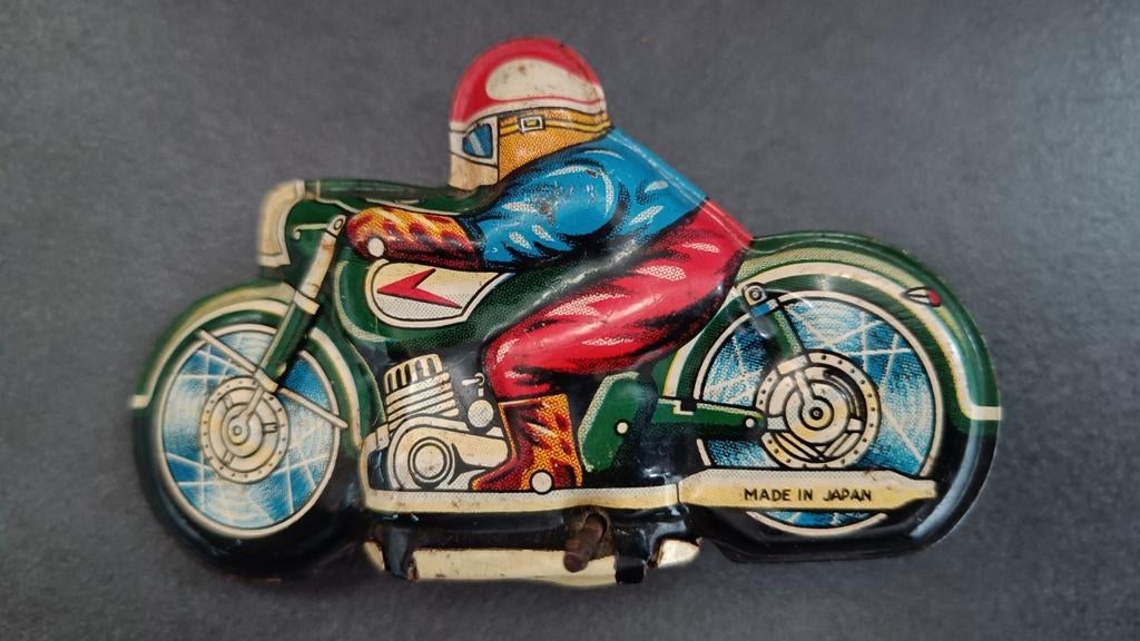 Oude blikken moto Japan, Ophalen of Verzenden