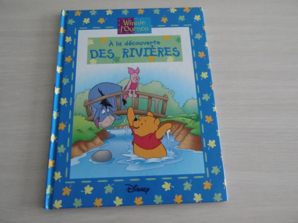 WINNIE L'OURSON     À LA DÉCOUVERTE DES RIVIÈRES, Garçon ou Fille, Enlèvement ou Envoi, Fiction général, Comme neuf