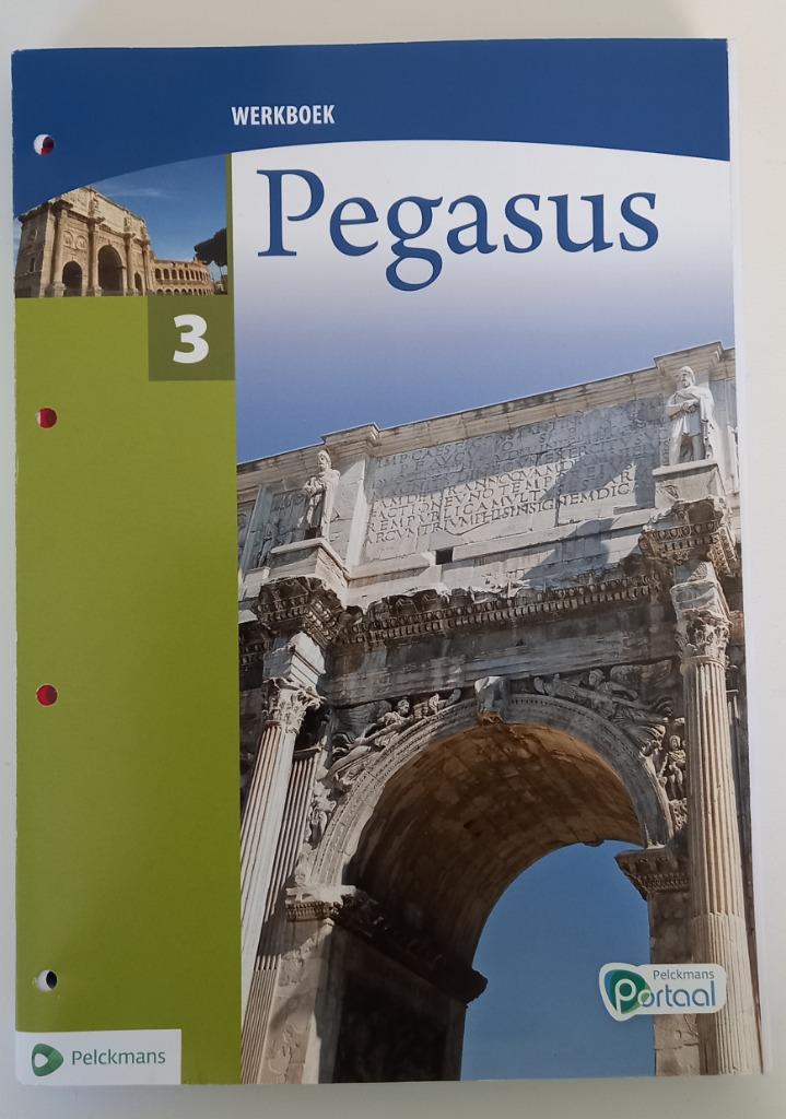 Pegasus 3 - Werkboek Latijn, incl. Woordenlijst, Boeken, Ophalen, Zo goed als nieuw, Uitgeverij Pelckmans, Latijn