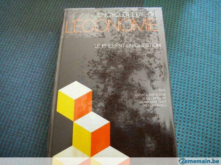livre "encyclopédie de l'economie". a.brignone-j.lambert..., Envoi, Utilisé