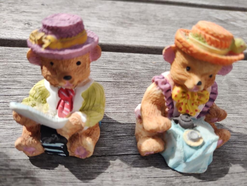 Twee beertjes beeldjes, Antiek en Kunst, Ophalen of Verzenden