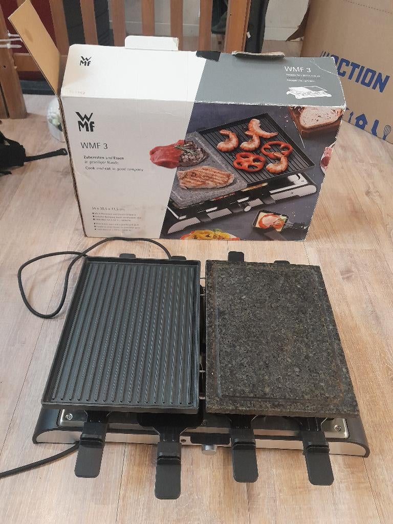 steengrill, Electroménager, Plaques de gril, Enlèvement ou Envoi, Lave-vaisselle, Utilisé, Gril en pierre