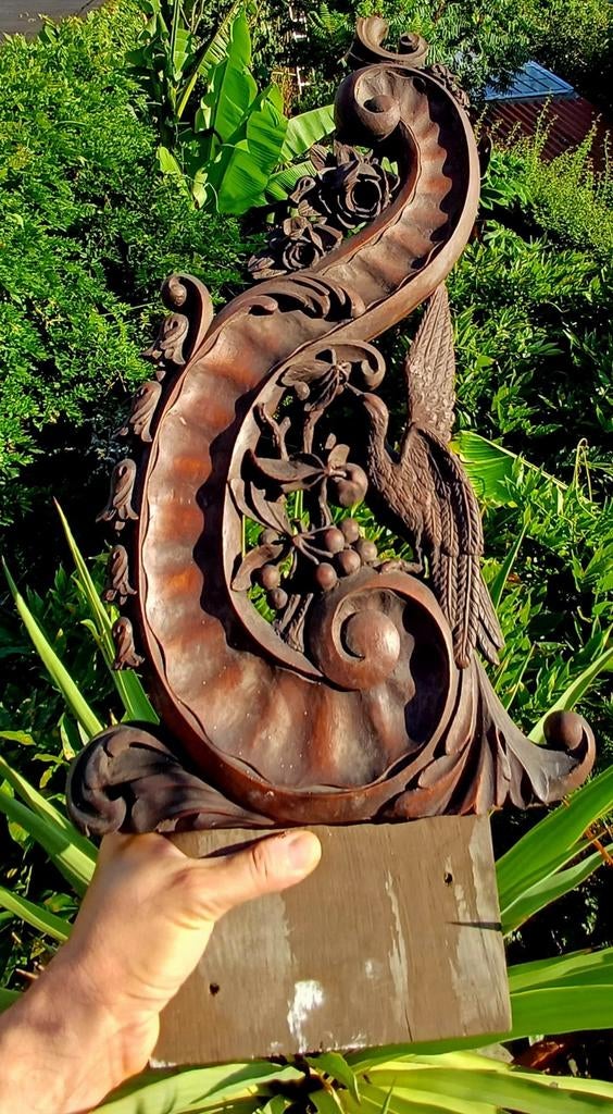 Pièce en bois, sculpture, Antiquités & Art, Enlèvement ou Envoi