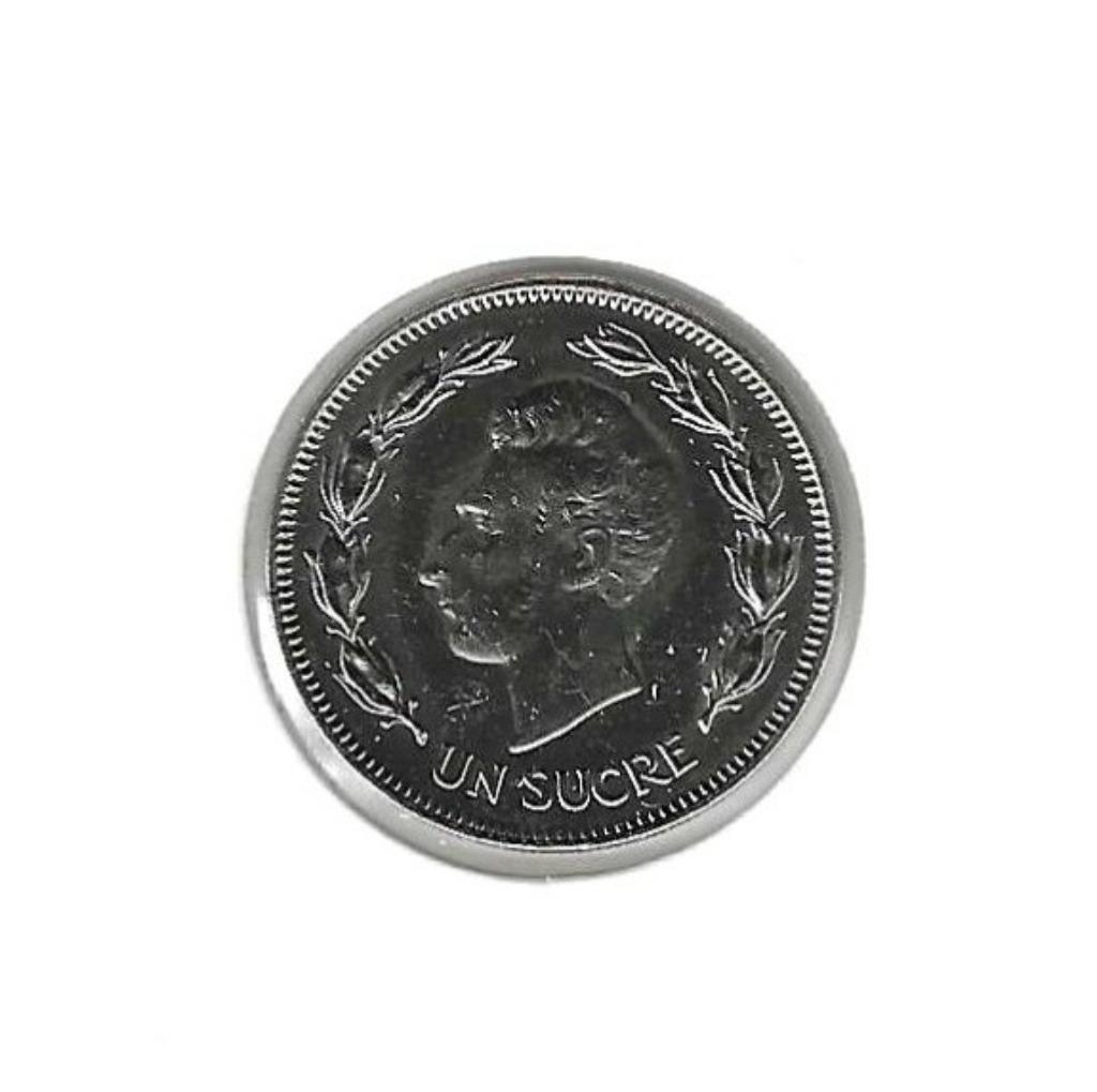 Ecuador, 1 Sucre 1986., Ophalen of Verzenden, Zuid-Amerika, Losse munt