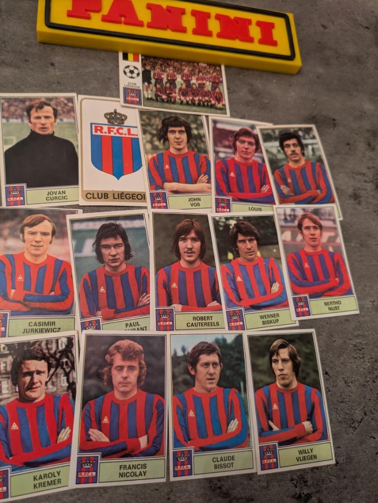 PANINI FOOTBALL 1972/73 FC LUIK foot 15 AUTOCOLLANTS 1972, Envoi