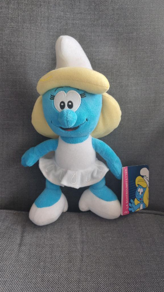 Peluche Schtroumpfette, Enlèvement ou Envoi, Comme neuf, Schtroumpfette, Poupée, Figurine ou Peluche
