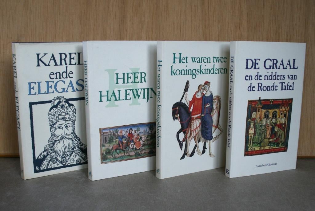 Middeleeuwse literatuur x 4., Boeken, Ophalen of Verzenden, Gelezen, Diverse auteurs