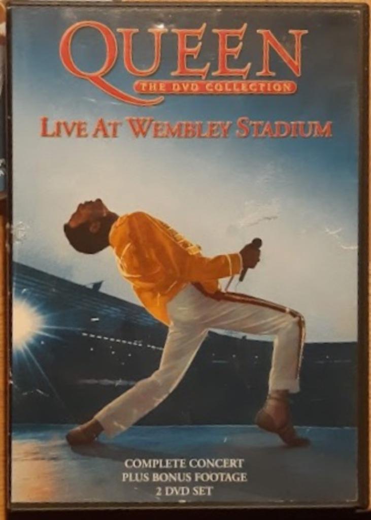 QUEEN - Live at Wembley Stadium ( set 2 DVDs ), Cd's en Dvd's, Vanaf 16 jaar, Verzenden, Zo goed als nieuw, Muziek en Concerten