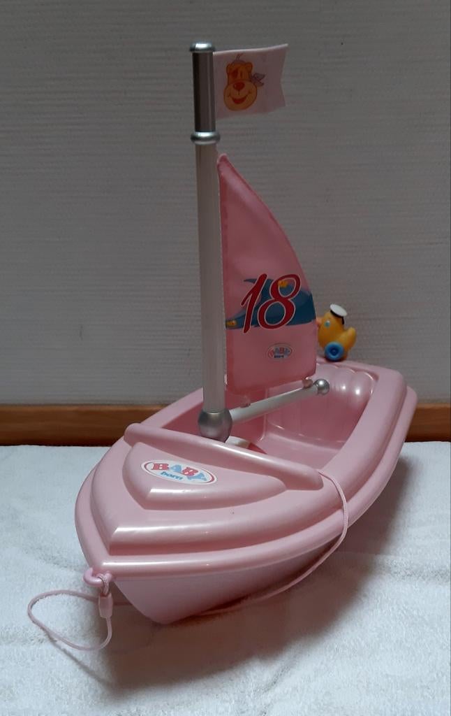 Babyborn roze zeilboot, Enlèvement, Comme neuf