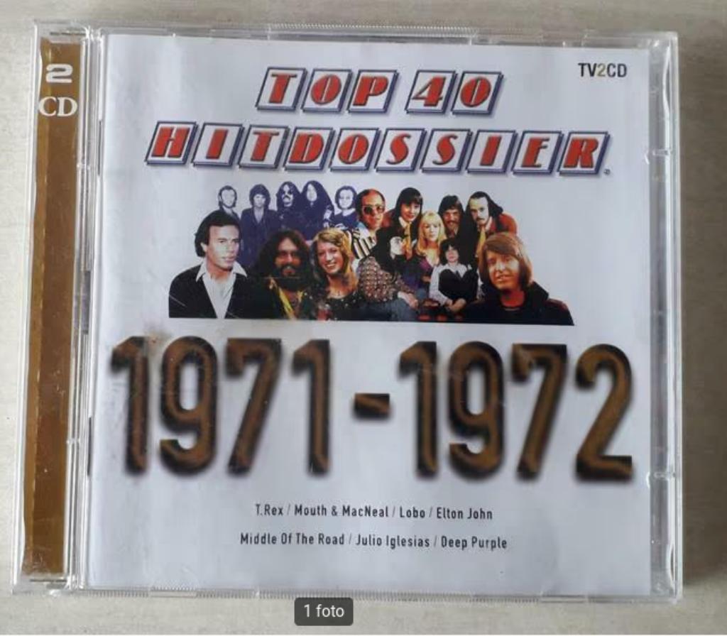 Top 40 Hitdossier 1971-1972 (2 cd), Cd's en Dvd's, Ophalen of Verzenden