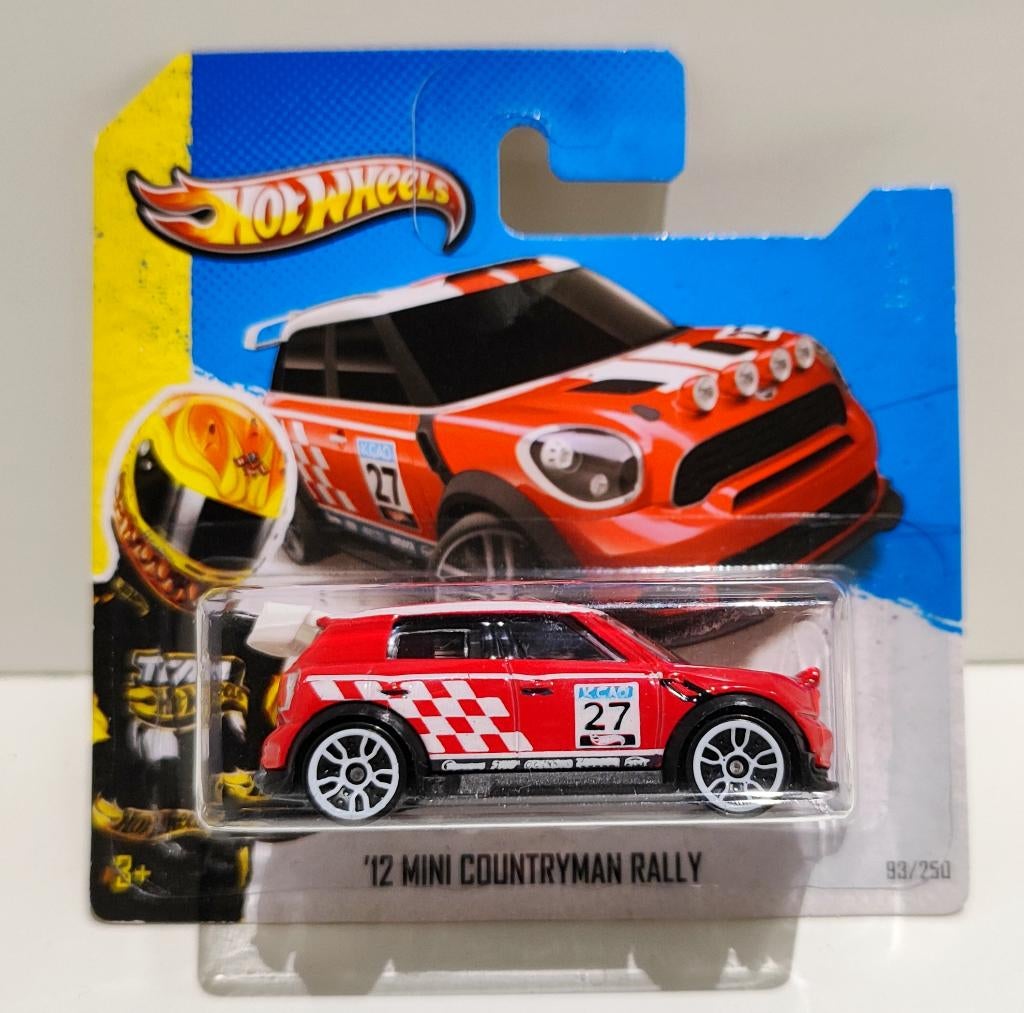 Hot Wheels '12 Mini Cooper Countryman Rally Rood (2013), Ophalen of Verzenden