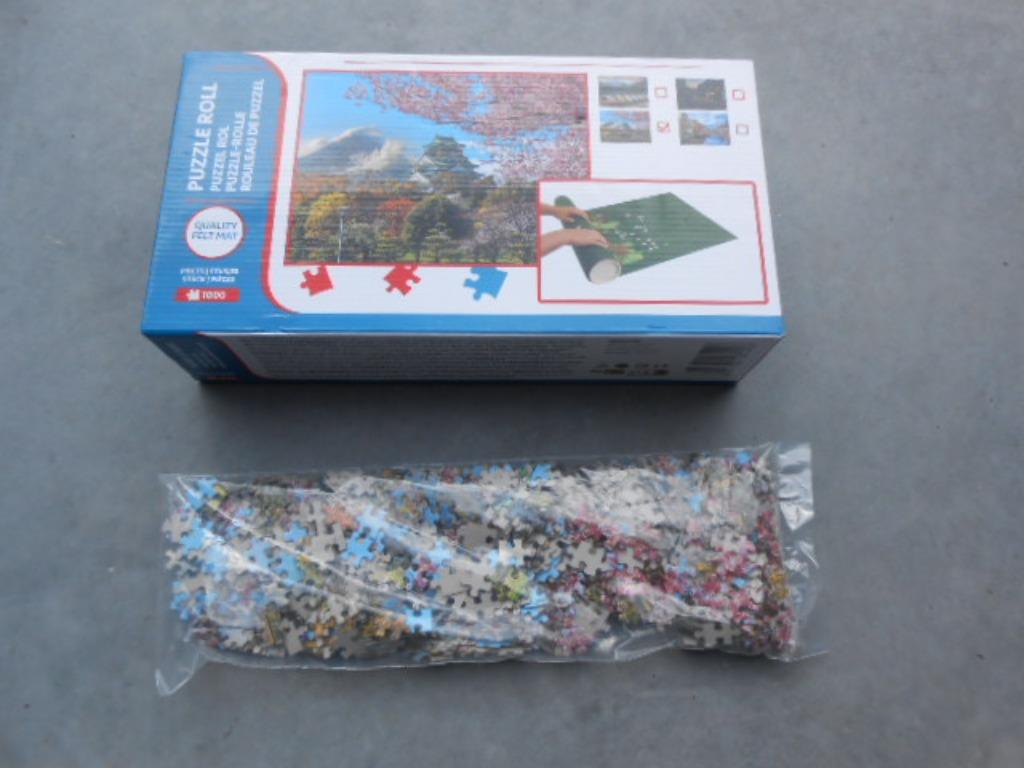 puzzel 1000 stuks  nieuw  zonder rol mat, Ophalen of Verzenden, 500 t/m 1500 stukjes, Nieuw, Legpuzzel