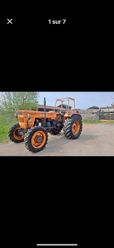 Tracteur Fiat 750 DT - ancêtre, Enlèvement, Fiat