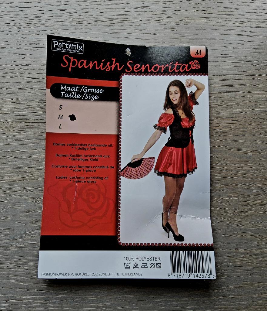 Spanish senorita setje + string voor Spaanse avonden, Kleding | Dames, Medium, Verzenden, Setje