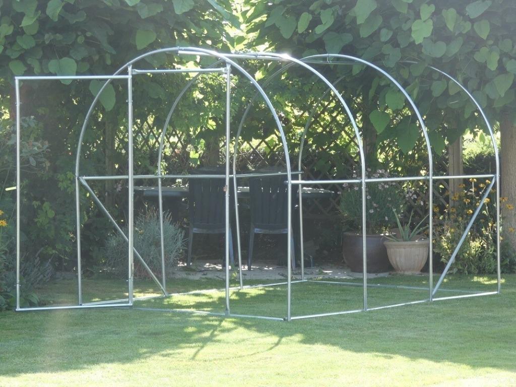 buizen kader serre frame voliere voor kippenren vogelkooi 3, Enlèvement ou Envoi, Neuf, Métal, Volière