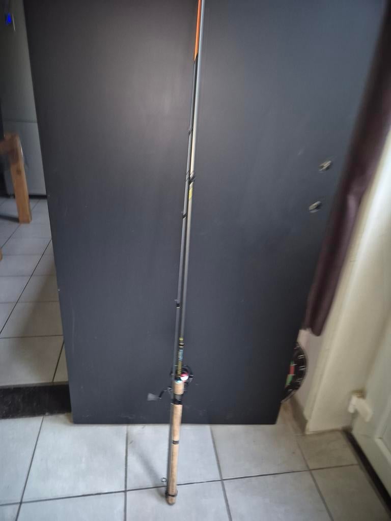 Canne à pêche prédatrice 3 mètres, Enlèvement, Moulinet
