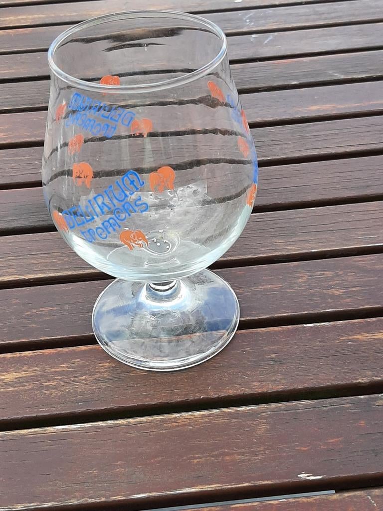 1 glas delirium, Ophalen of Verzenden, Zo goed als nieuw