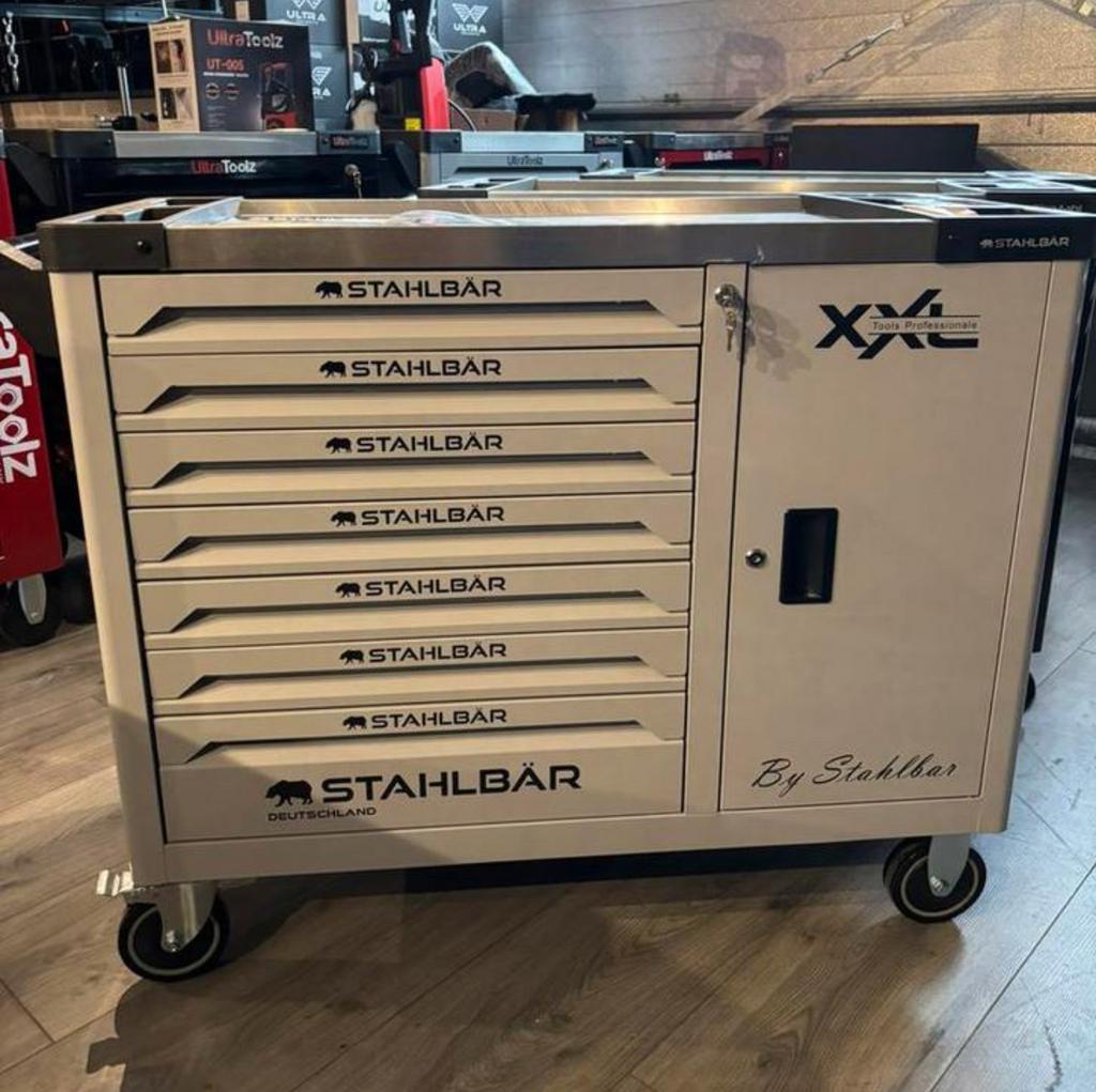 Chariot à outils STAHLBÄR XXL avec capuchons d'alimentation, Enlèvement, Neuf