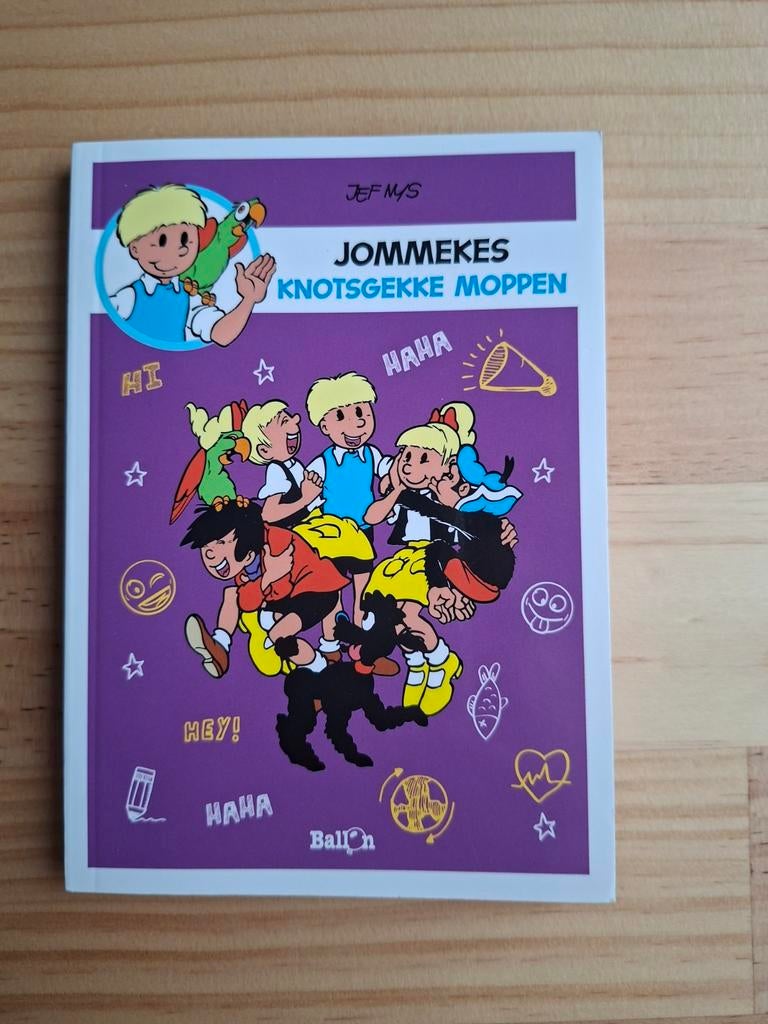 Jommekes knotsgekke moppenboek, Enlèvement ou Envoi