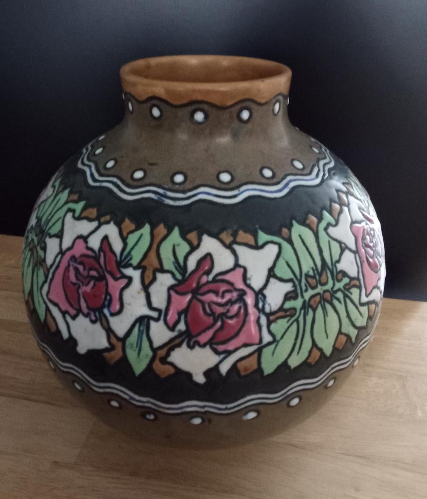 Vase Catteau en céramique Bosch, Antiquités & Art, Enlèvement ou Envoi