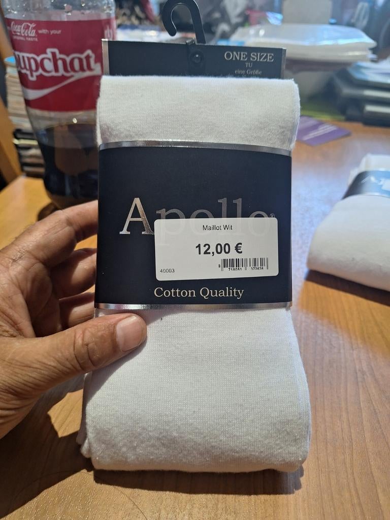 Apollo,kousenbroek,, Kleding | Heren, Sokken en Kousen, Wit, Overige maten, Ophalen of Verzenden, Nieuw