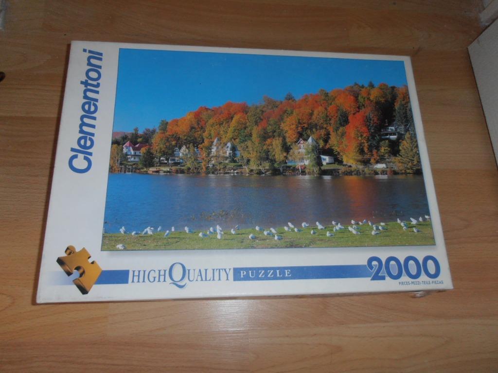 Puzzel 2000 stukjes Clementoni 'Adirondacks National park', Enlèvement ou Envoi, Plus de 1 500 pièces