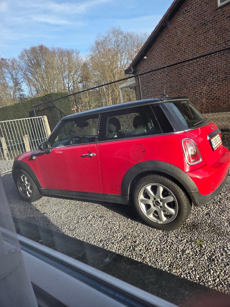 Mini cooper benzine, Voorwielaandrijving, Stof, Handgeschakeld, Grijs