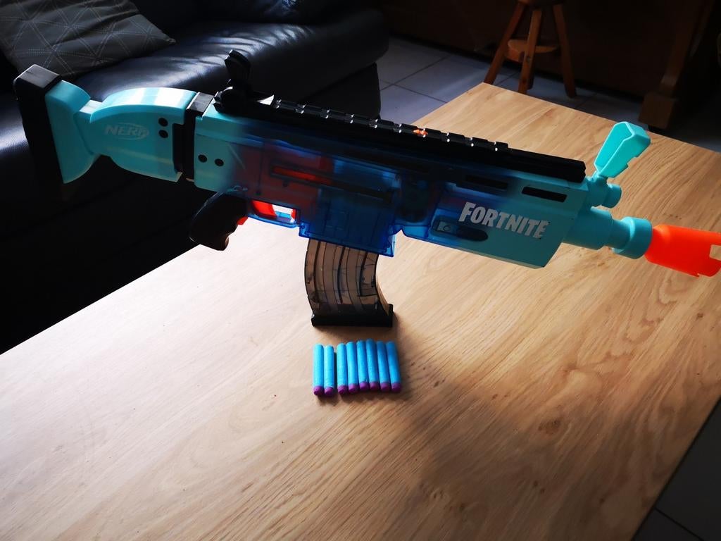 Mitrailleuse Nerf Fortnite comme neuve, Enlèvement ou Envoi, Comme neuf