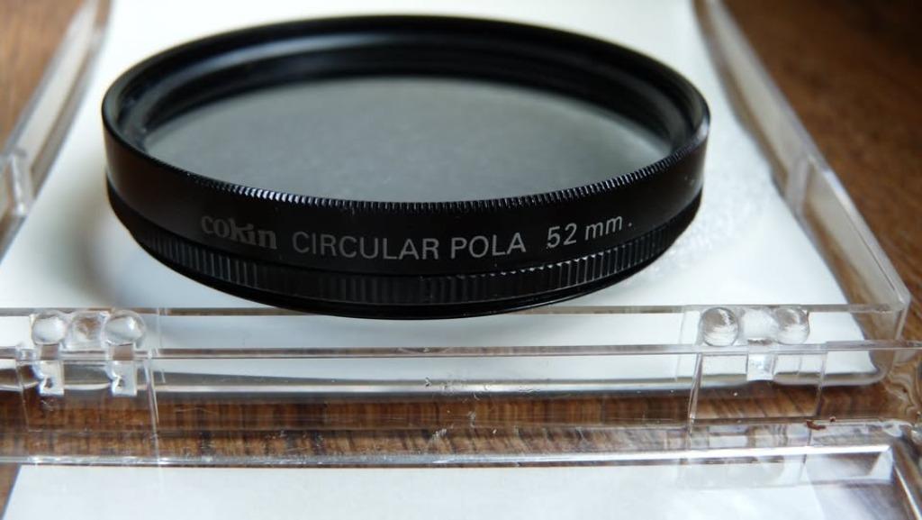 Cokin polarisatie filter 52 mm, Ophalen of Verzenden, Zo goed als nieuw, 50 tot 60 mm, Cokin