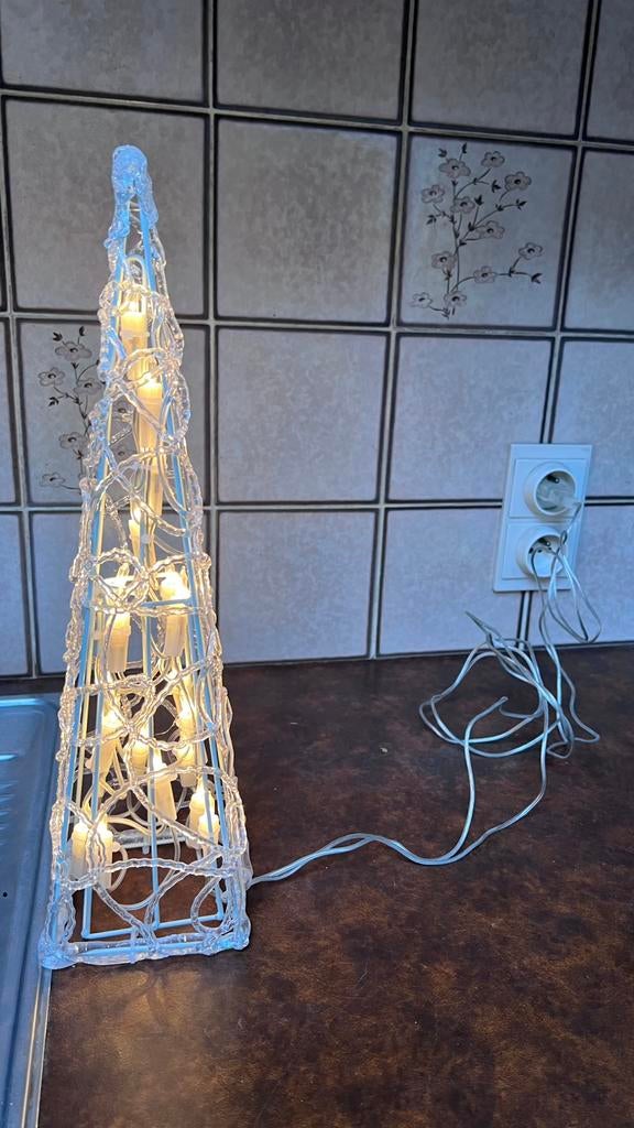 Kerstboompje met lichtjes, Divers, Enlèvement, Comme neuf
