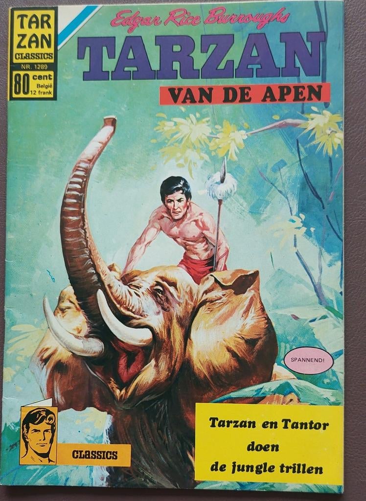 Tarzan van de apen.  Her olifanten kerkhof 1971 nr 1289, Ophalen of Verzenden, Zo goed als nieuw