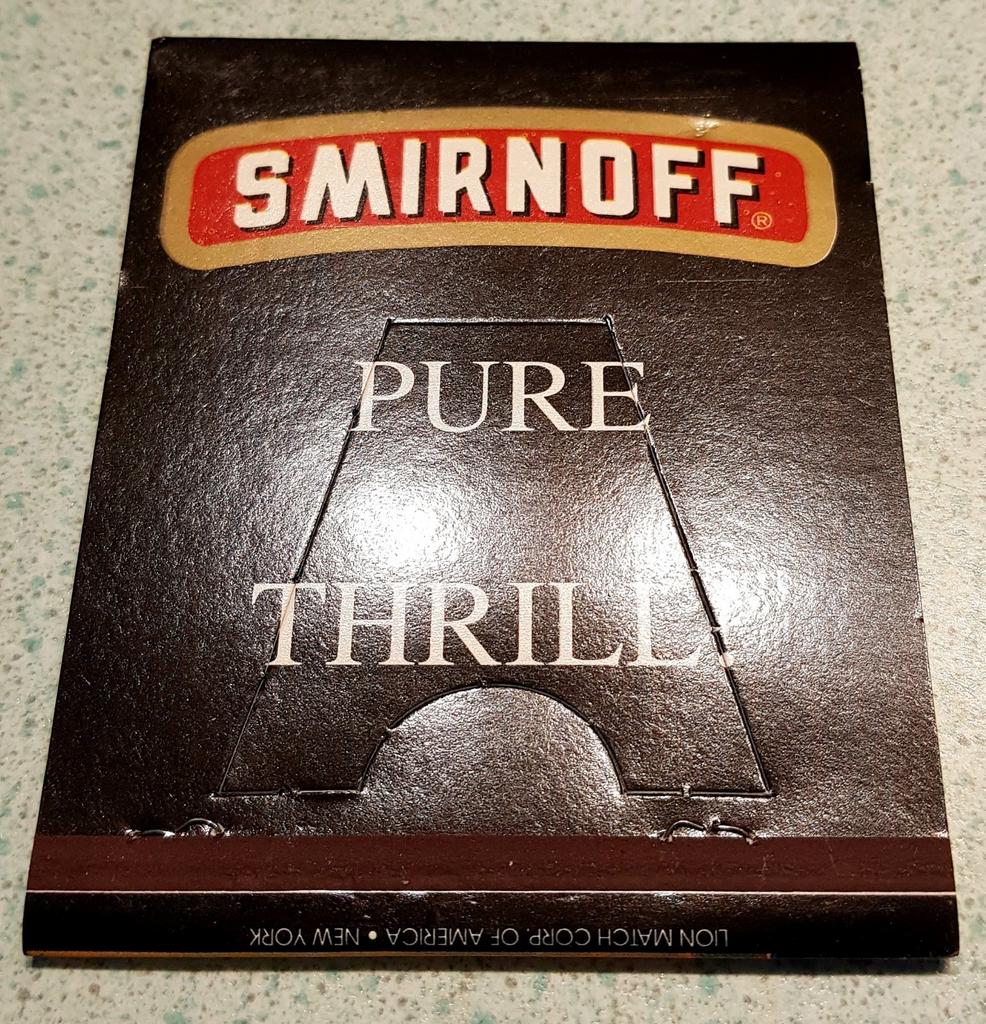 Display SMIRNOFF  PURE THRILL, Ophalen of Verzenden, Zo goed als nieuw