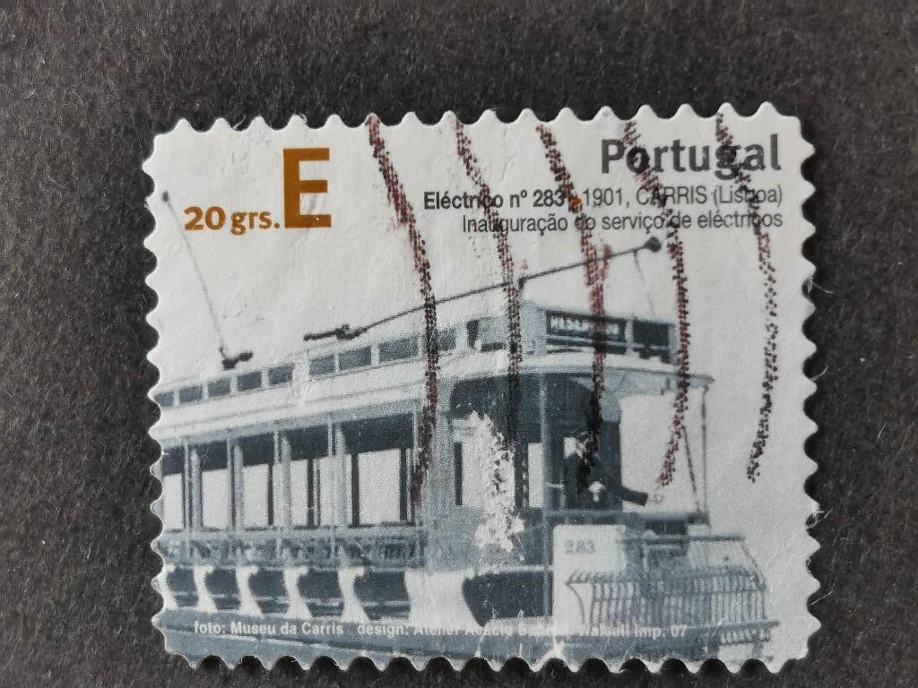 Portugal 2007 - transports publics - tramway, Enlèvement ou Envoi, Portugal, Affranchi