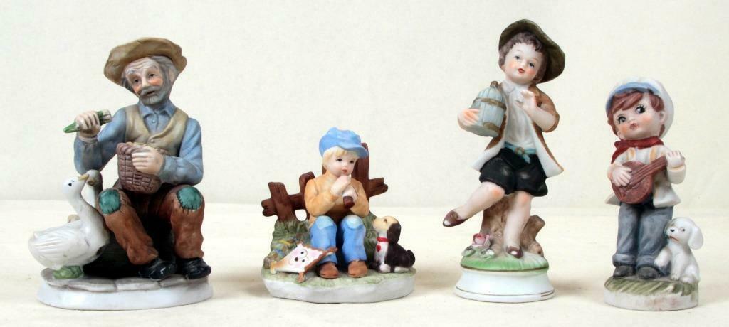Bisquit beeldjes, Antiquités & Art, Art | Sculptures & Bois, Enlèvement ou Envoi