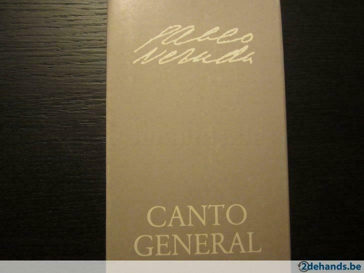 Canto General (Pablo Neruda), Boeken, Ophalen of Verzenden, Gelezen