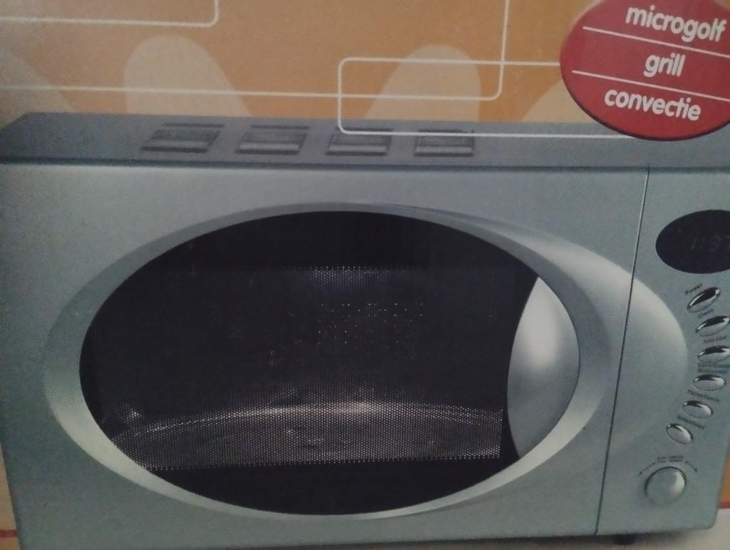 Zo goed als nieuwe combi microgolfoven - grill - convectie, Ophalen, Microgolfoven, Grill, Zo goed als nieuw