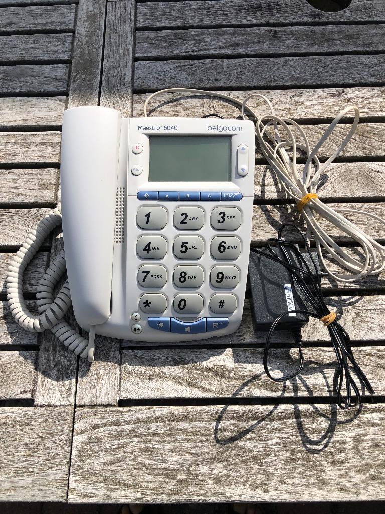Telefoon met grote toetsen, Telecommunicatie, Vaste telefoons | Niet Draadloos, Ophalen of Verzenden