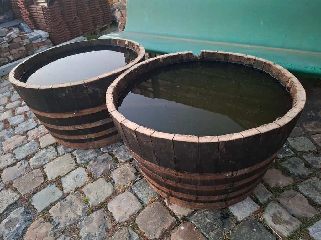 Super grote Eiken plantkuip 54cm x 90cm x 3.5cm!!! TOPPER, Ophalen, Zo goed als nieuw