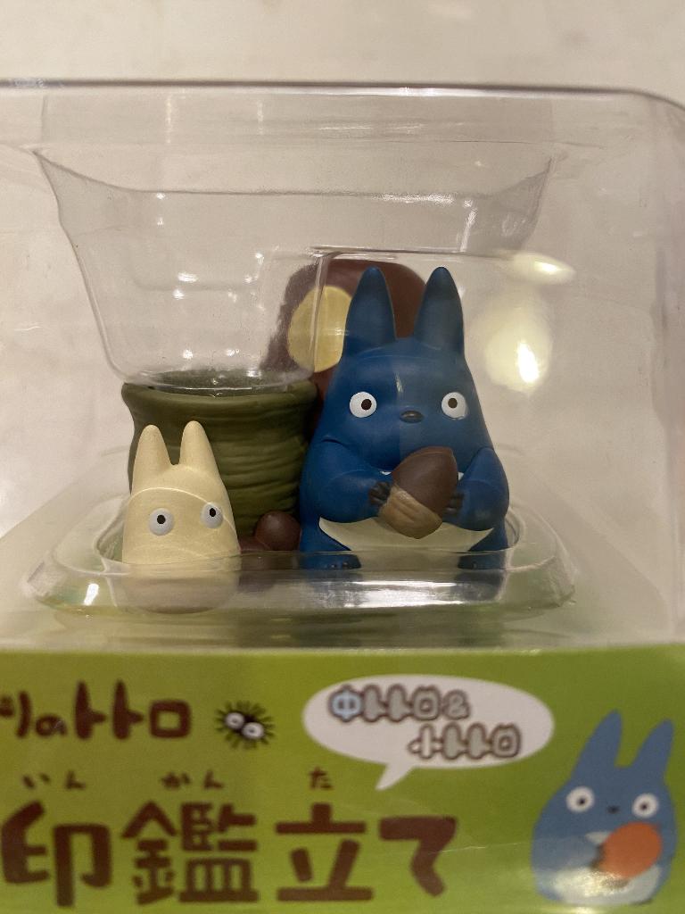 Studio Ghibli Totoro pennenhouder, Enlèvement ou Envoi, Autres personnages, Comme neuf, Statue ou Figurine