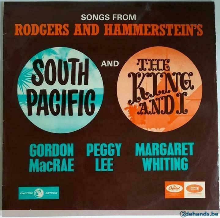 Peggy Lee / Margaret Whiting - South Pacific/The King and I, Enlèvement ou Envoi