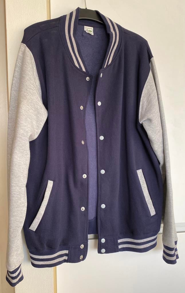 Blouson homme style collégien taille XXL - prix 15,00 eur, Vêtements | Hommes, Comme neuf, Autres tailles